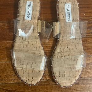 Steve Madden Transparent Strap Sandals